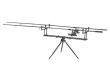 Stanowisko karpiowe PRO CARP-1 - metalic  